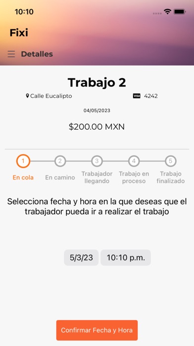 Fixi App Screenshot