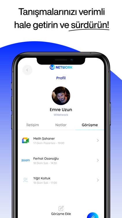 WNetwork: Verimli İş Tanışması screenshot-3