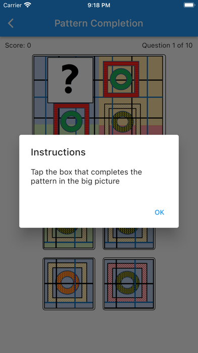 NNAT2 Ability Trainer Grade 6 Screenshot