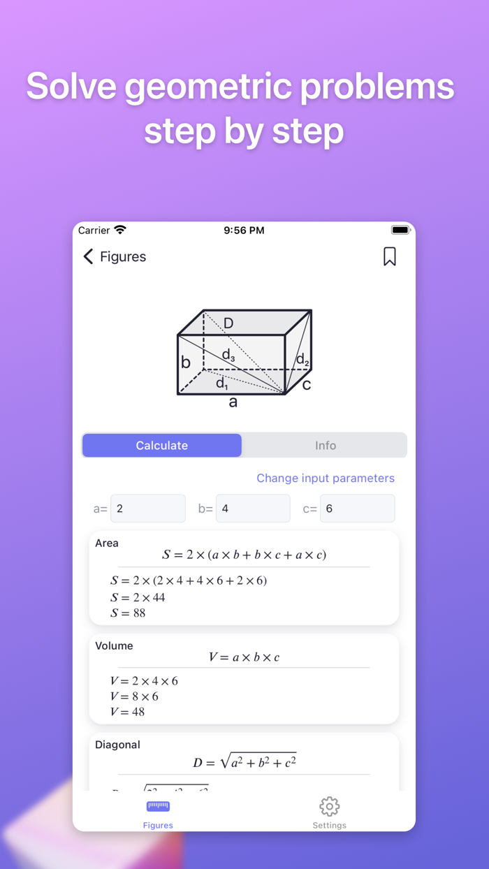 Geometry Solver Calculator
