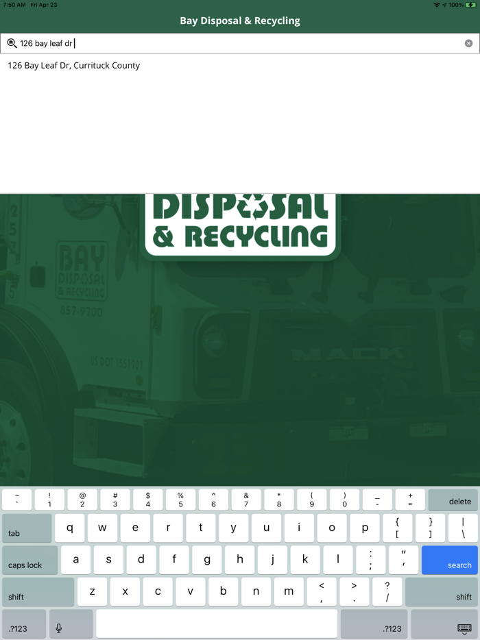 Bay Disposal and Recycling