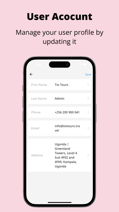 Tio Tours And Travel Screenshot