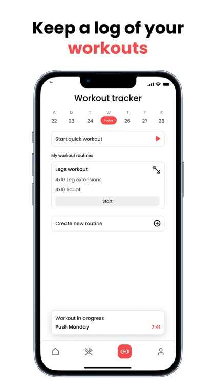 Exercise log - Road to Adonis