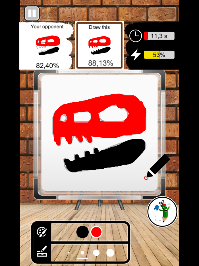 3 2 1 Draw-Drawing game sketch