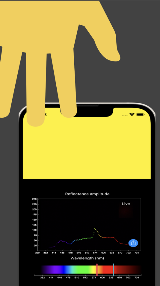 #1. OSpectrometer (iOS) By: NANO ELECTRONICS RESEARCH MUHENDISLIK ARASTIRMA GELISTIRME LIMITED SIRKETI