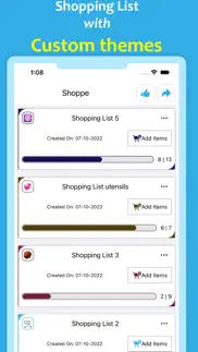 How to cancel & delete shoppe - shopping list app 3