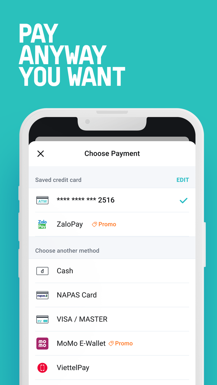 BAEMIN - Food delivery app