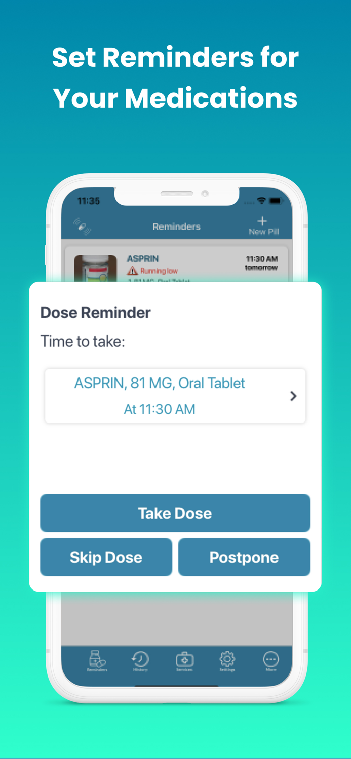 Dosecast My Pill Reminder App