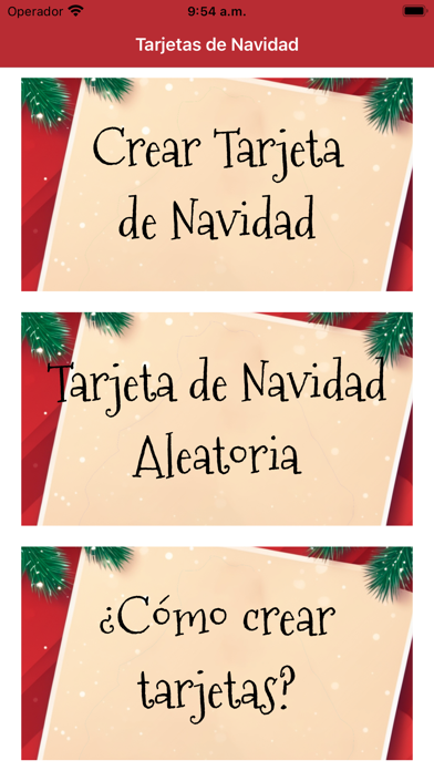Tarjetas de Feliz Navidad
