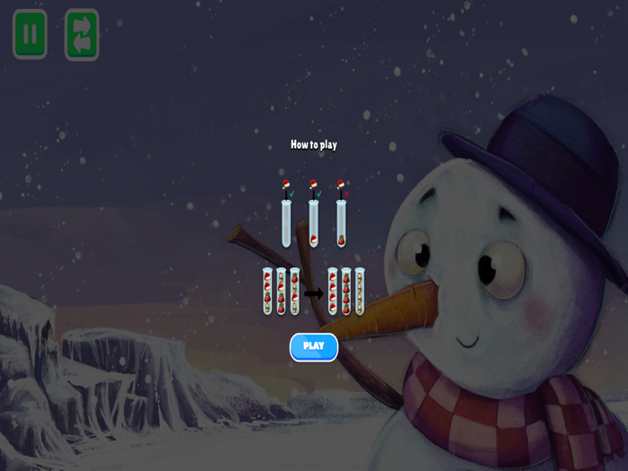 Christmas Puzzle Sort Game