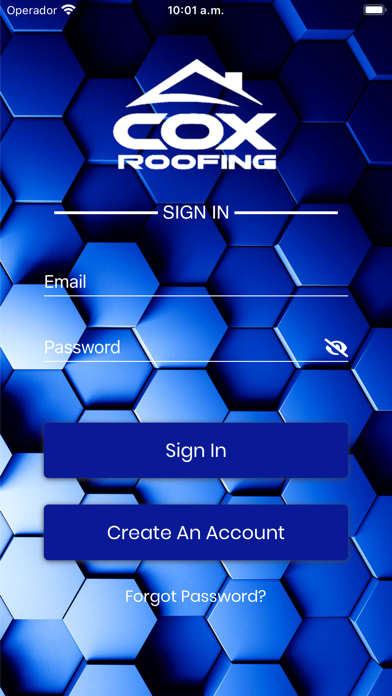 Cox Roofing Screenshot