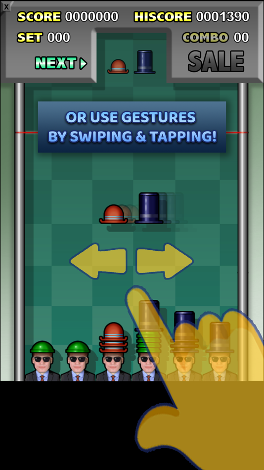 #3. HatStacker (iOS) 由: Jean-Baptiste Bolcato