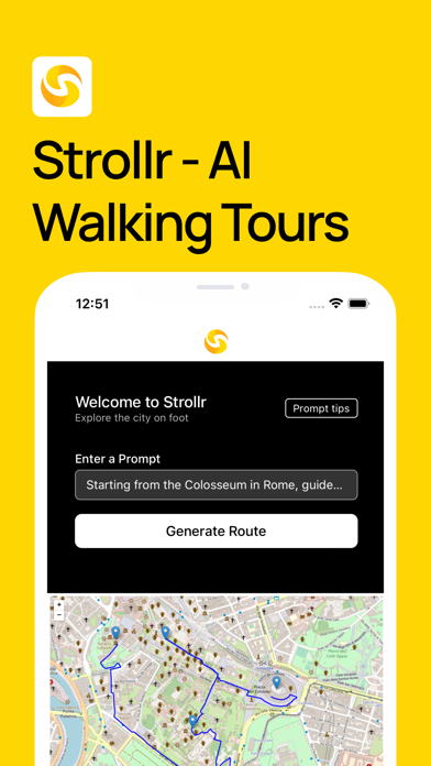 Strollr App Screenshot