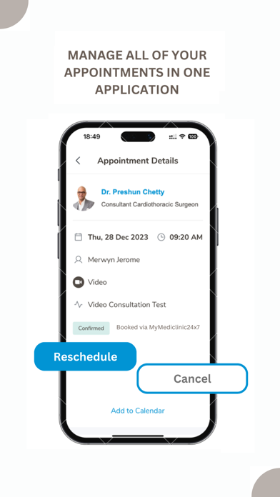 MyMediclinic 24x7 Screenshot