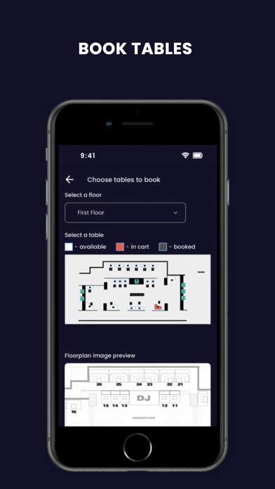 Clubhub Nightlife Screenshot