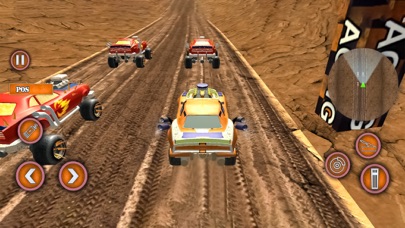 Dirt Track Car Racing Game Screenshot