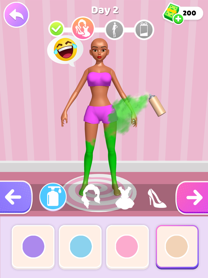 3D Doll DIY Babi Makeover