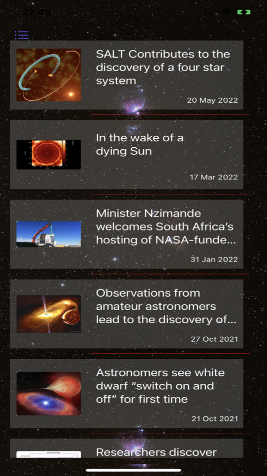 #2. ZAstronomy (iOS) 由: Alenti Technologies (Pty) Ltd