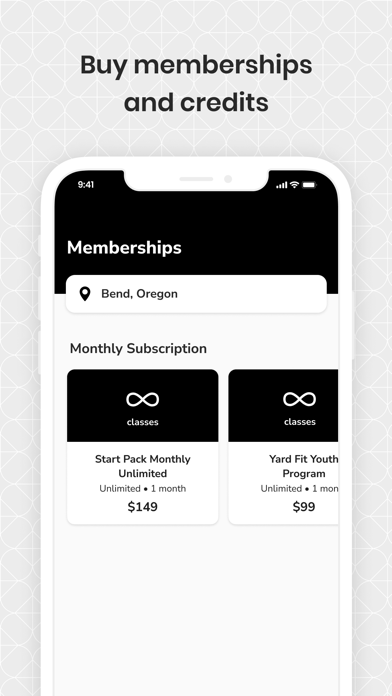 The Yard Fitness Screenshot