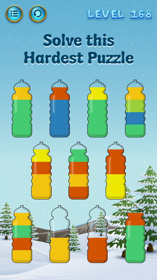 #4. Water Sort Puzzle Bottle Game (iOS) Podle: Kavita Gabani