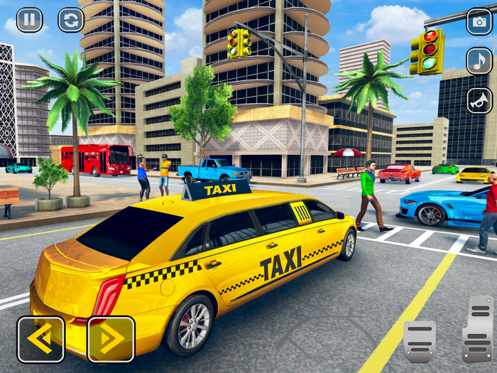 Taxi Car Driving Games 2023
