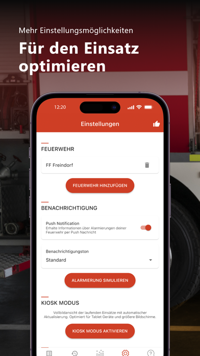 Feuerwehreinsatzinfos OÖ Screenshot