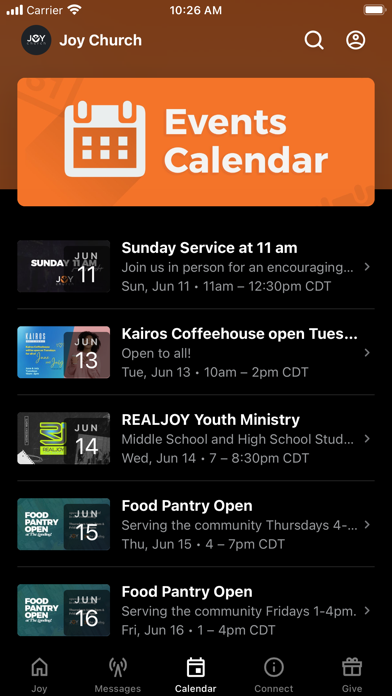 Joy Church Screenshot