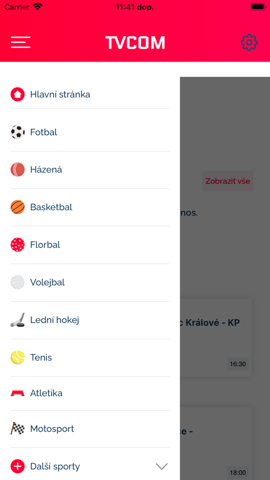 #5. TVCOM live stream (iOS) 来自: TVCOM.cz