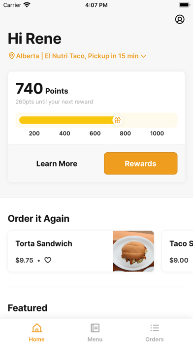 El Nutri Taco Screenshot