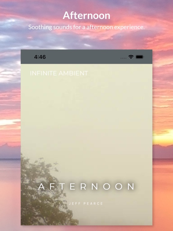 Infinite Ambient iPad screenshot 5 - Music app