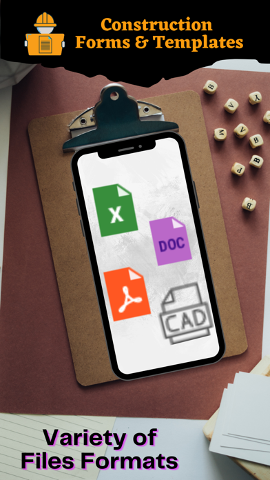 Construction forms & templates Screenshot