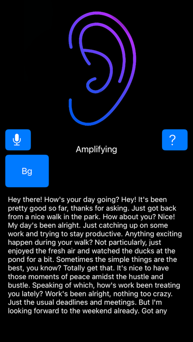Hearing aid - Live Listen Ears Screenshot