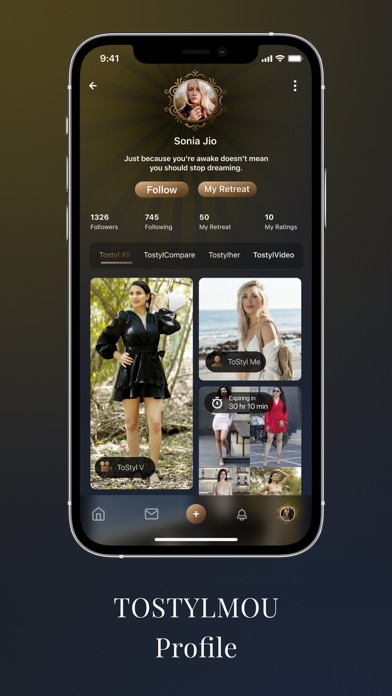 ToStylMou: Style Social Media Screenshot