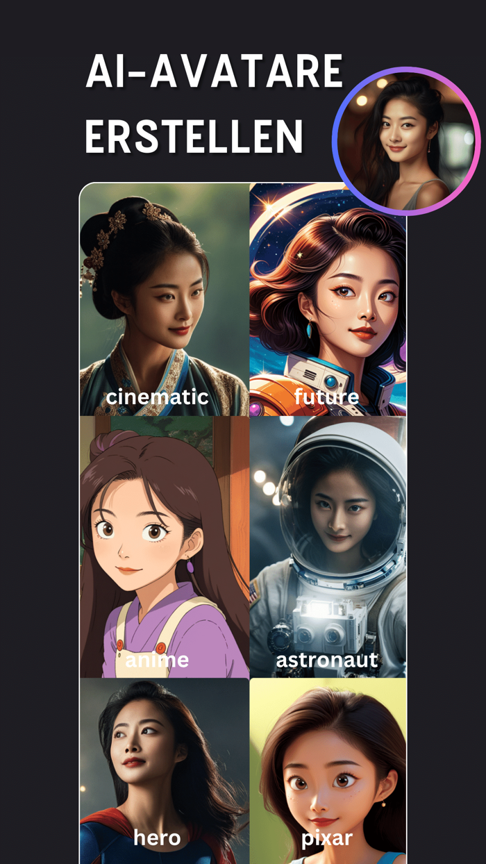 AI Avatar  KI Bild Generator