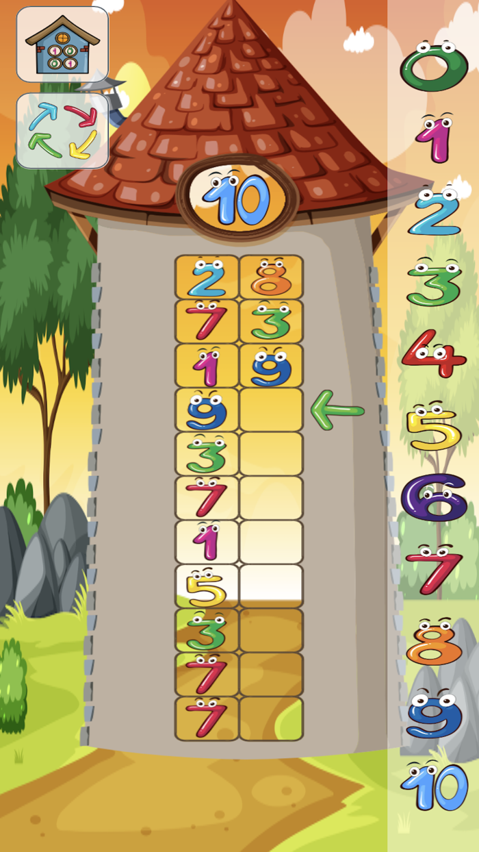 Number Houses learn numbers