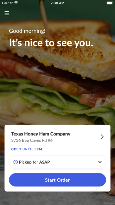 Texas Honey Ham Company Screenshot