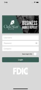 OakStar Business RDC screenshot #1 for iPhone