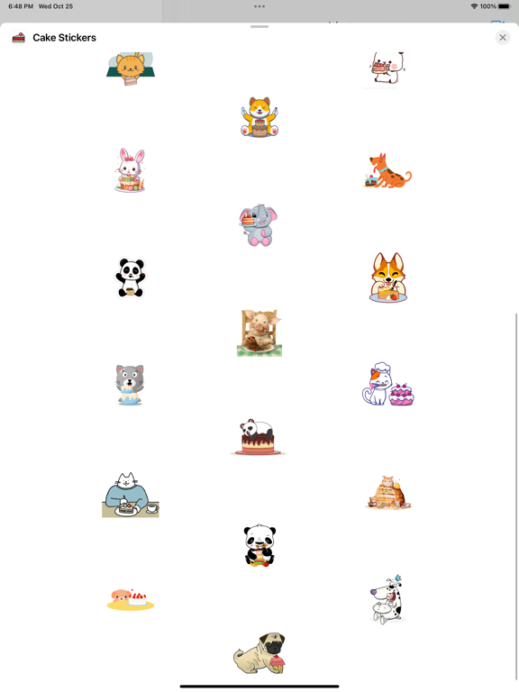 Screenshot #5 pour Cake Stickers