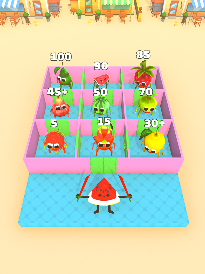 Merge Fruit Games Hide n Seek