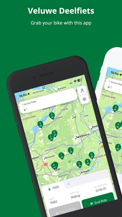 Veluwe Deelfiets Screenshot