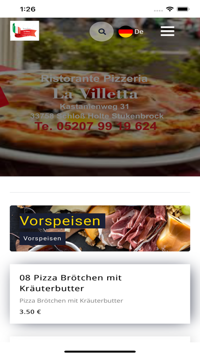 La Villetta SHS Screenshot