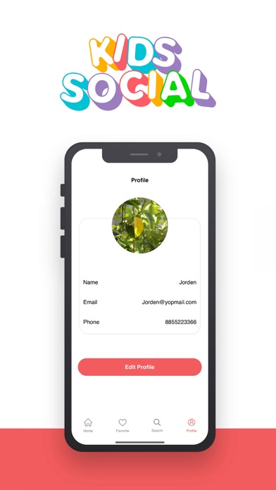Kids Social Screenshot