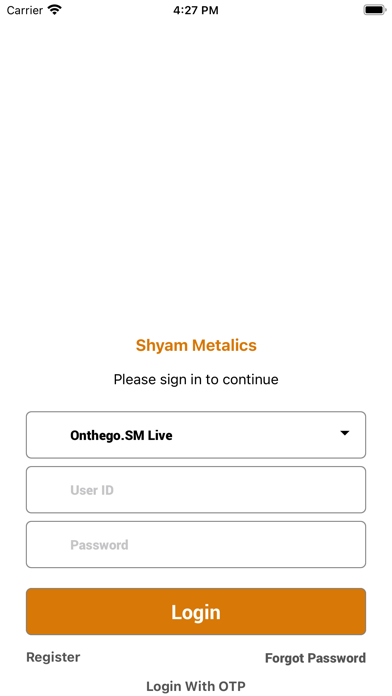 Screenshot 1 of Shyam Metalics App