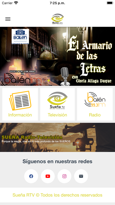 Sueña RTV Screenshot