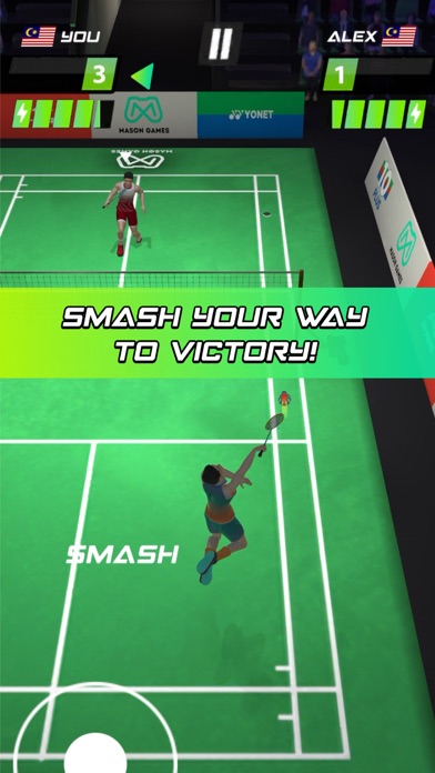 Shuttle Smash Badminton League Screenshot