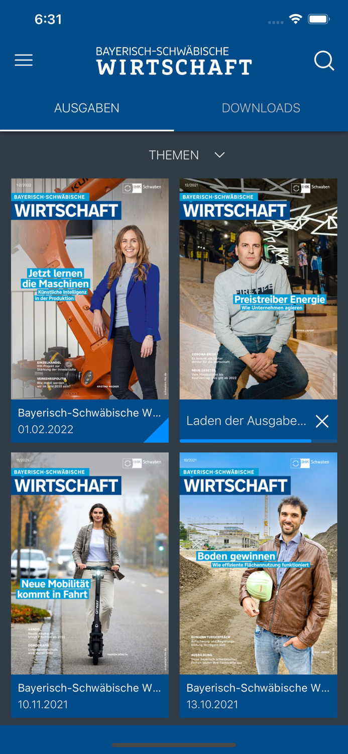 BSW Magazin der IHK Schwaben