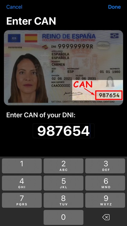 DNI Wallet+