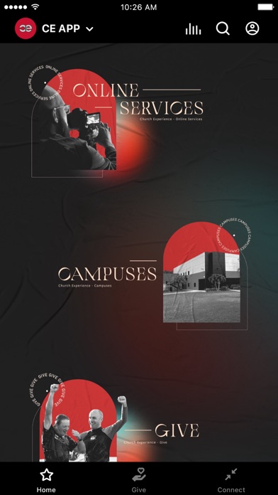 Church Experience Screenshot