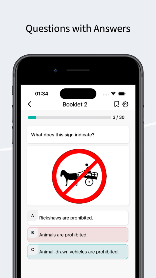 #5. K53 Learners Driving Test (iOS) 由: Hadeel Aljarrah