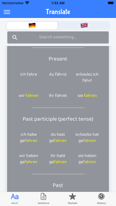 German English (Words Master) Screenshot